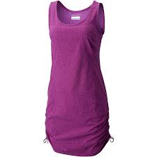 Columbia Anytime Dress Women S Intense Violet Print Summer Fashion Dresses Womens Dresses Dresses