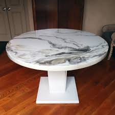 48 Dining Table Seats Up To Six In 2020 Round Dining Room Round Dining Room Table Beautiful Yoga Mats