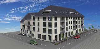 Og eines mehrfamilienhauses, ist modern möbliert und vollständig ausgestattet und renoviert. Ein Funfstockiges Mehrfamilienhaus Entsteht Als Holzbau Dach Live