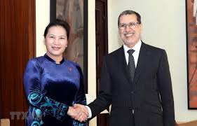 Bí thư trung ương đảng. Chá»§ Tá»‹ch Quá»'c Há»™i Nguyá»…n Thá»‹ Kim Ngan Há»™i Kiáº¿n Thá»§ TÆ°á»›ng Maroc