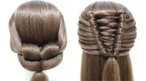 تسريحه سهله وسريعه في الوقت للمدرسه وكل المناسبة فكرة تسريحات شعر ستجع peinados faciles y rapidos peinados peinados faciles