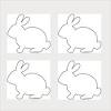 These free printable easter bunny paw prints will surprise kids for easter. 1