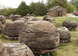 rock city near minneapolis kansas a tiny park that contains about 200 huge sandstone rock formations they are up to 27 kansas missouri kansas travel usa kansas missouri
