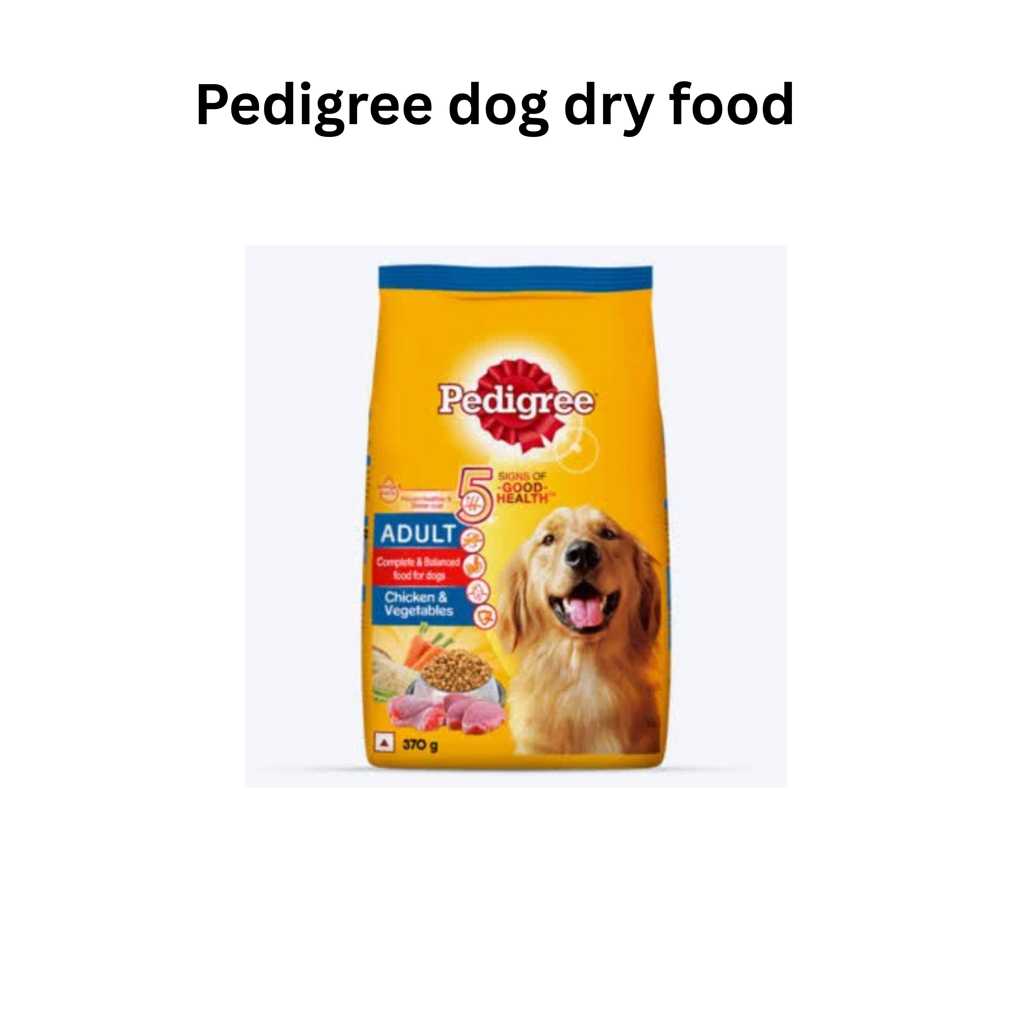 pedigree dry dog food product image