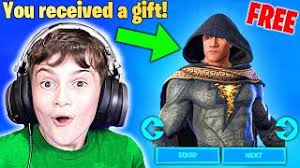 Gifting Little Bro *NEW* Black Adam Bundle! (FREE)