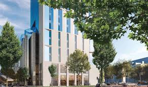 The premier inn docklands provides safety deposit boxes, ironing facilities and luggage storage services. News Building Canarywharf Construction Johnsisk Sisk Wins Uk S Tallest Premier Inn Job Foundation Work Gets Und Premier Inn London Docklands Canary Wharf