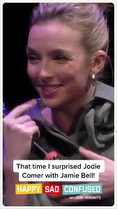 Surprising Jodie Comer with Jamie Bell's Birthday Message