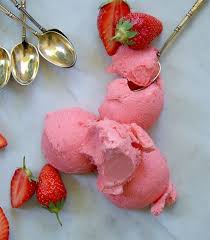 Sorbet A La Fraise Sans Sorbetiere Meg Cook Sorbet A La Fraise Recette Avec Des Fraises Recette Sorbet