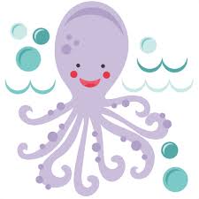 Octopus cartoon, free cute cartoon octopus pull material, cartoon character, purple png. Octopus Png Transparent Background Png Lux
