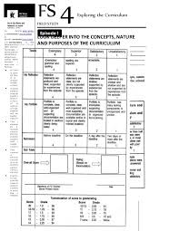 Field Study 4 Exploring The Curriculum