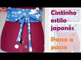 cinto faixa em tecido estilo oriental obi belt passo a passo diy tutorial youtube cinto faixa cinto obi cinto de croche