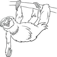 Free printable coloring pages for kids! Sloth Coloring Pages Free Printable Coloring Pages Of Sloths To Help You Slow Down Relax Like A Sloth Printables 30seconds Mom