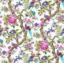 Dolls House Wallpaper 1 12th Or 1 24th Scale Birds Quality Etsy Doll House Wallpaper Home Wallpaper Doll House