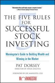 Top 5 best stock market books summary. The Five Rules For Successful Stock Investing Pat Dorsey 9780471686170