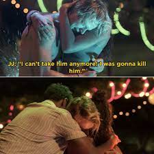 In Fact Rudy Improvised Some Of Jj S Speech When He Talked About His Dad To Pope And Kie While He Was In The Hot Tub Outer Banks Jj Outer Banks Outer