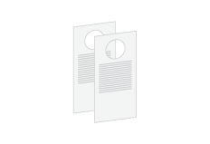 Search for free door hanger template. Free Downloadable Door Hanger Printing Templates Available At Psprint
