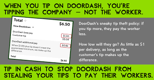 Doordash S Big Announcement We Re Still Taking Workers Tips Payup