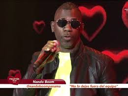 Nando boom is a reggae singer from panamá. Telemetro Nando Boom Primer Artista De La Noche En La ÙÙØ³Ø¨ÙÙ