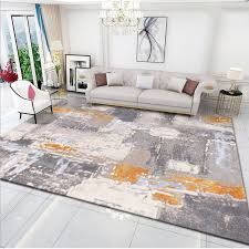 Soll ein orientalischer teppich das gemütliche, behagliche in deinem zuhause unterstreichen, kannst du ihn mit indirektem, warmem licht in szene setzen und ihm gesellschaft in form von dunklen. Licht Luxus Nordic Teppiche Wohnzimmer Abstrakte Moderne Schlafzimmer Teppich Nacht Matte Dicken Polypropylen Studie Teppiche Und Teppich