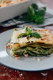Špenátové lasagne / spinach lasagne. Spenatove Lasagne Kitchen Affair