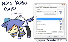 Numix cursors · polar cursors · oxygen cursors · android material cursors (blue) · gtcc cursors · el capitan cursors for windows · metro x cursor set . Neko Kaito Cursor By Kittirawr On Deviantart