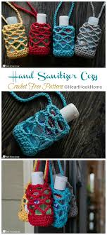 Instructions are displayed in the. Hand Sanitizer Cozy Crochet Free Patterns Crochet Knitting