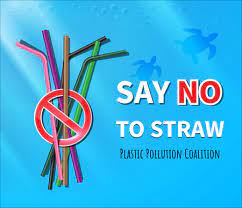 We are even starting to see a dialog at the governmental level to curb the use of. Say No To Plastic Straws Stop Plastic Pollution On Sea Royalty Free Vector Graphics