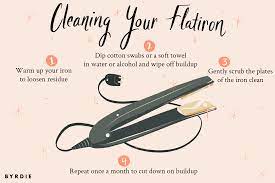 Yep, you're supposed to give flat irons a proper washing. How To Clean Your Flat Iron