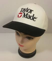 Vintage Taylor Made Golf Baseball Hat Cap Made In Usa White
