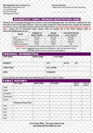 There are tons of amazing features that allows you to manage any professional and casual events. Free Family Reunion Registration Form Templates At Family Sample Reunion Registration Form Clipart 5440771 Pikpng