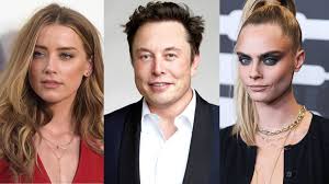 One way or the other, rumor has it that elon musk persisted in his pursuit of amber heard, even after depp and she got dumped when johnny came along. Se Descubre El Trio Que Hicieron Amber Heard Elon Musk Y Cara Delevigne As Com