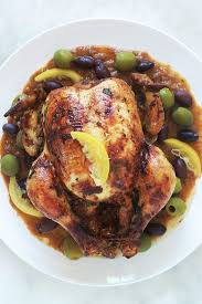 Poulet A La Marocaine Au Citron Confit Et Olives Recept Konservirovannye Limony Kuhnya Recepty