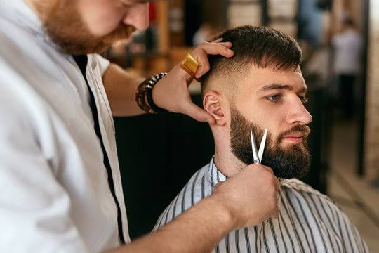 Modern men's barbershop