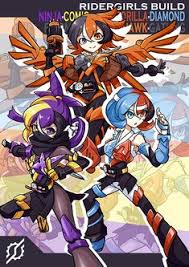Each of the group's current members represent. Kamen Rider Anime Girl