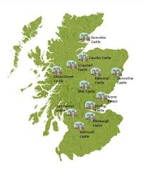 This map was created by a user. Scottish Castles An Awe Inspiring Link To The Past