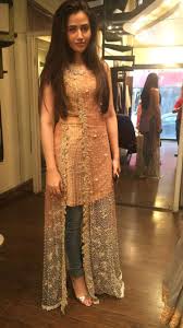 Asifa Nabeel Pakistani Party Wear Kurti Designs Party Wear Pakistani Dresses