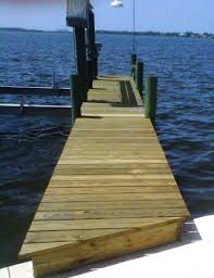 Boat Dock With Pressure Treated Wood Boat Dock Fishing Boats Boat