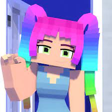 Rainbow Ponytail (4K Rez) - Wallpapers and art - Mine-imator forums
