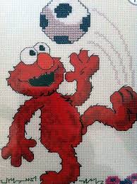 Musical note small counted cross stitch pattern by crosstitch.com to download and print online. Janlynn Sesame Street Elmo Soccer Cross Stitch Kit 68 18 5 X 7 Cross Stitch Disney Cross Stitch Free Cross Stitch