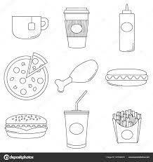 Dibujos De Comida Para Colorear