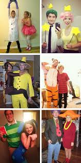 15 Fun And Unique Diy Halloween Couples Costume Inspired By Your Favorite Cartoon Characters In 2020 Couple Halloween Costumes Couple Halloween Diy Halloween Couples