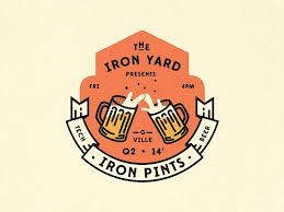 Iron Pints Original Http Ift Tt 1ricpqc Grafik Design Logos Typographie Logo Logo Entwerfen