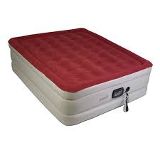 Air Mattress Airbed Queen Inflatable Bed W Built In Electric Remote Pump Twin Airmattress Airbed Inflatablebed Camping Air Bed Mattress Camping Mattress