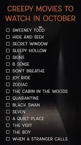 The best horror movies on netflix! Ultimate October Scary Movie List Something For Everyone Scary Movie List Movie Night List Creepy Movies