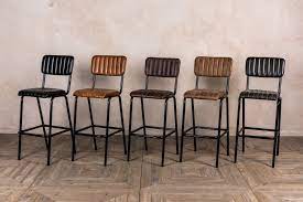 Tan leather breakfast bar stools. Leather Breakfast Bar Stools Peppermill Interiors