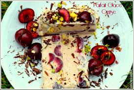 Parfait Glace Aux Cerises Nuage De Lait Parfait Glace Glace Cerise
