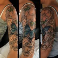 We Know How To Do It On Twitter Lace Tattoo Half Arm Sleeve Tattoo Half Sleeve Tattoos Designs