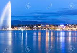 Find & download free graphic resources for geneva switzerland. Lake Geneva Switzerland Night Stock Photo Picture And Royalty Free Image Image 15879215