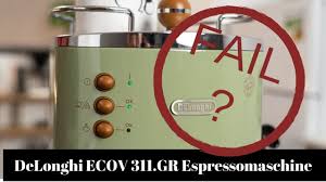 Download the nyc311 mobile app. Delonghi Ecov 311 Gr Espressomaschine Das Zeug Zum Staubfanger Youtube