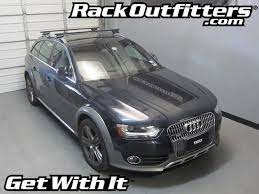Audi A4 Allroad Thule Crossroad Square Bar Roof Rack 14 16 Roof Rack Audi A4 Audi
